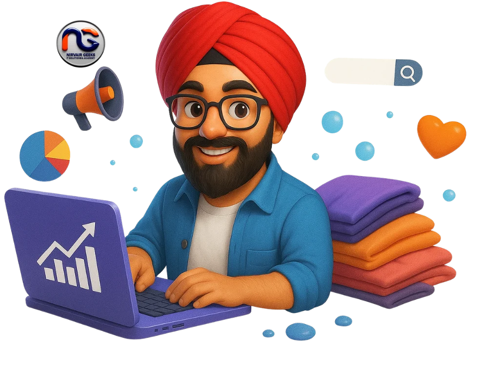 Digital Marketing Class at Nirvair Geeks Ambala