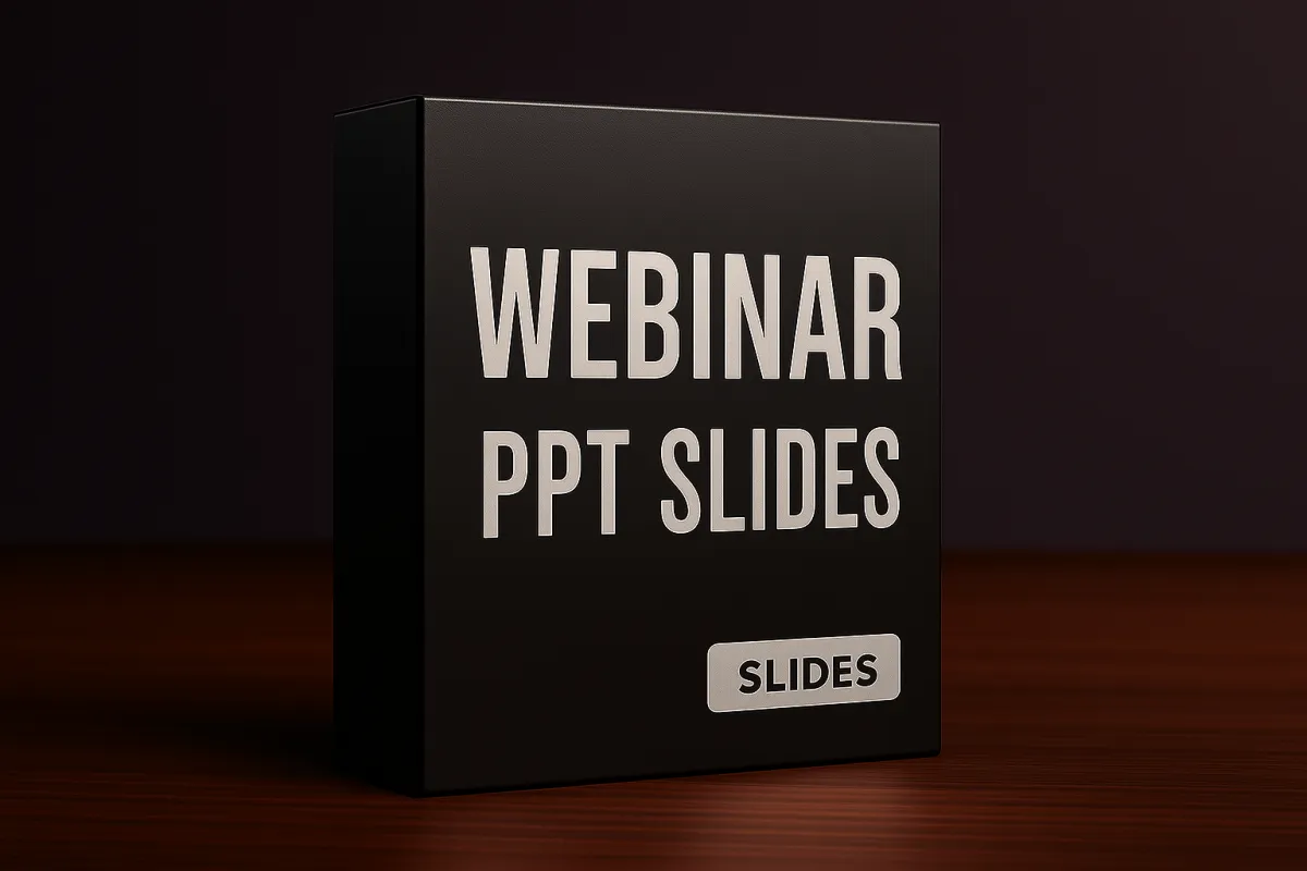Webinar PPT Slides